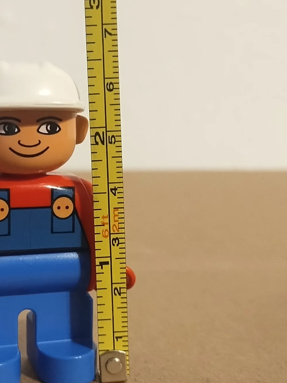 Lego Minifigure, Lego Duplo Man Construction Man Figure